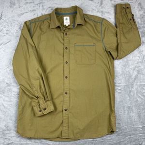 The Territory Ahead Long‎ Sleeve Button Up Canvas  Vintage EUC